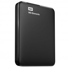 Зовнішній жорсткий диск 2.5" USB 1.0TB WD Elements Black (WDBUZG0010BBK-WESN)_Bulk