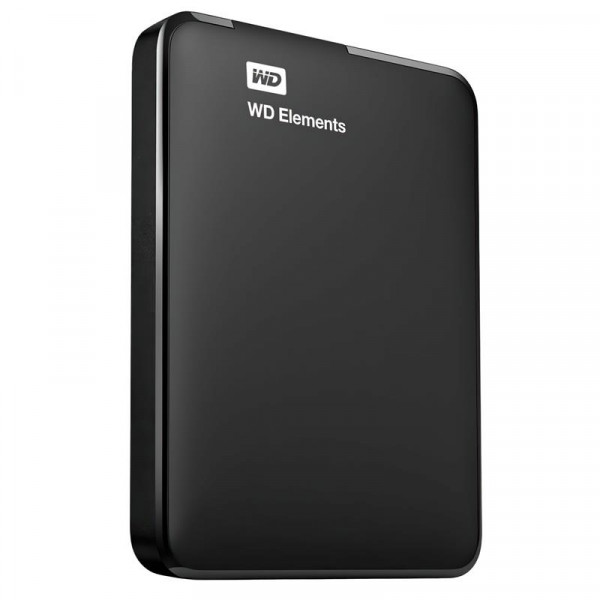Зовнішній жорсткий диск 2.5" USB 1.0TB WD Elements Black (WDBUZG0010BBK-WESN)_Bulk