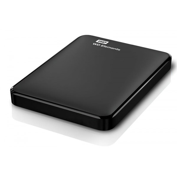 Зовнішній жорсткий диск 2.5" USB 1.0TB WD Elements Black (WDBUZG0010BBK-WESN)_Bulk