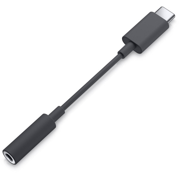 Адаптер Dell 3.5 мм - USB Type-C (F/M), Black (3GVVD)