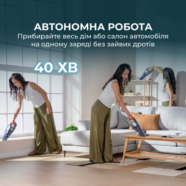 Акумуляторний пилосос Cecotec Conga Rockstar 25,2V Animal Hand (A01_EU01_115420)