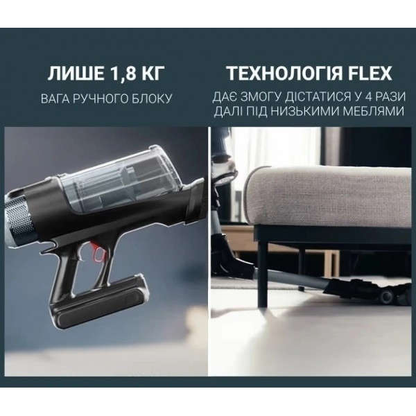 Акумуляторний пилосос Rowenta X-Force Flex 16.60 Animal RH9C71E0