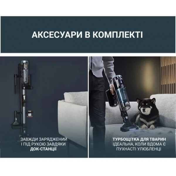 Акумуляторний пилосос Rowenta X-Force Flex 16.60 Animal RH9C71E0