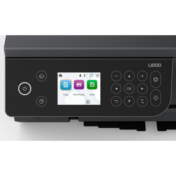 Багатофункціональний пристрій А4 кол. Epson EcoTank L8100 Wi-Fi (C11CK94401)