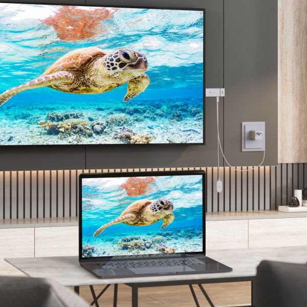 Бездротовий адаптер дисплея ScreenCast J5create 4K до 15м (JVAW76-N)