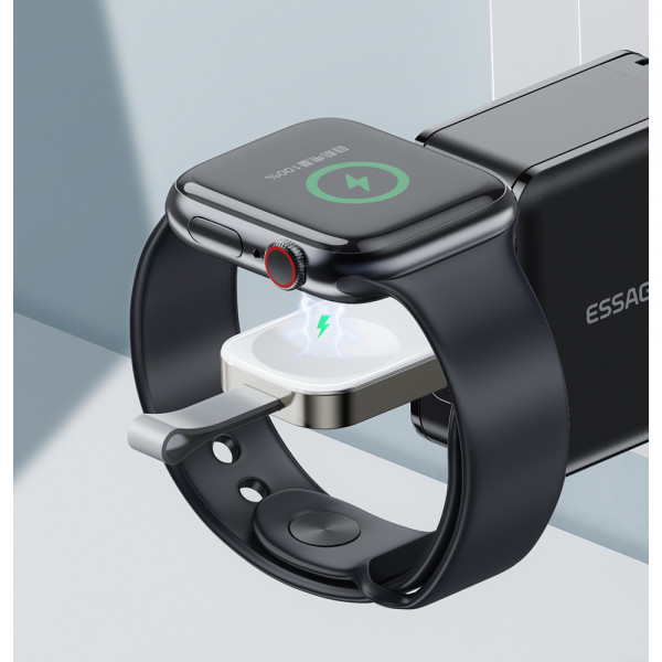 Бездротовий зарядний пристрій Essager Yibay Smart Watch Wirless Charger White (EWXT-YB02-Z)