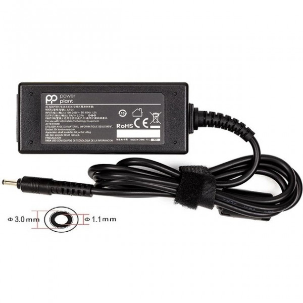 Блок живлення PowerPlant для ноутбука Acer 220V, 19V 45W 2.37A, 3.0х1.1 (AC45F3011)