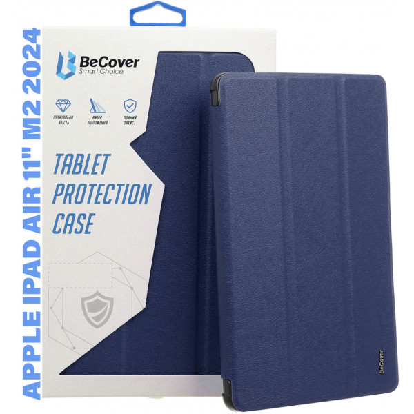 Чохол BeCover Smart Case для Apple iPad Air 11" M2 2024 Deep Blue (711384)