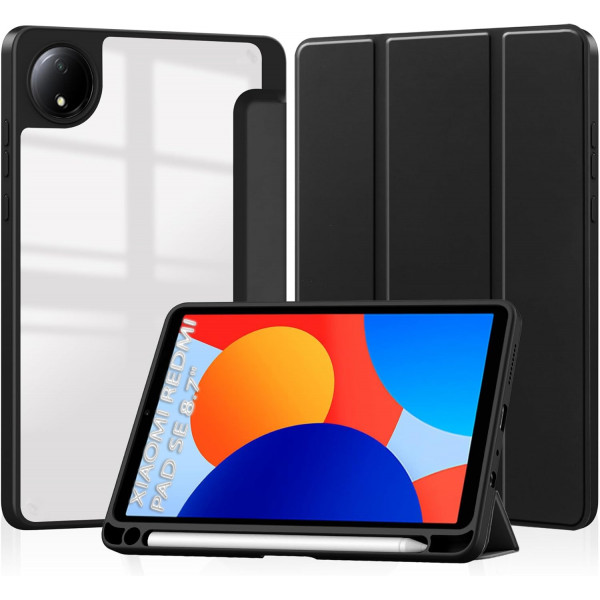 Чохол-книжка BeCover Soft Edge TPU для Xiaomi Redmi Pad SE 8.7 Black (712564)