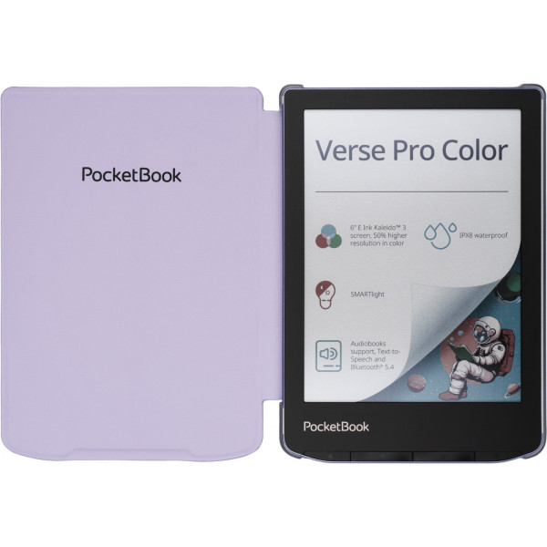 Чохол-книжка PocketBook Shell-TR для PocketBook 6" PB619/629/634 Light Purple (SH-TR-634-LPL-WW)