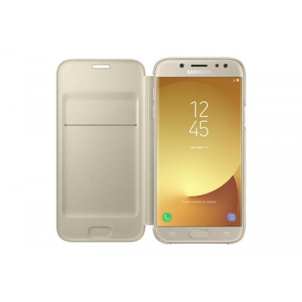 Чохол-книжка Samsung Wallet Cover для Samsung Galaxy J5 (2017) SM-J530 Gold (EF-WJ530CFEGRU)