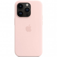 Чохол-накладка Apple Silicone Case with MagSafe для Apple iPhone 14 Pro Max Chalk Pink (MPTT3)