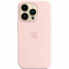 Чохол-накладка Apple Silicone Case with MagSafe для Apple iPhone 14 Pro Max Chalk Pink (MPTT3)