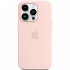 Чохол-накладка Apple Silicone Case with MagSafe для Apple iPhone 14 Pro Max Chalk Pink (MPTT3)