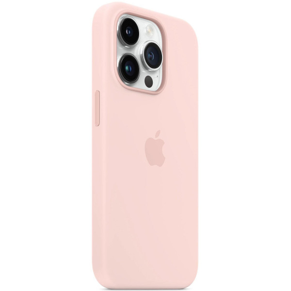 Чохол-накладка Apple Silicone Case with MagSafe для Apple iPhone 14 Pro Max Chalk Pink (MPTT3)