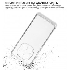 Чохол-накладка BeCover Anti-Shock для Xiaomi Redmi Note 15 Pro 4G Clear (714911)
