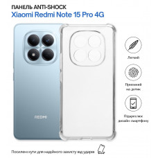 Чохол-накладка BeCover Anti-Shock для Xiaomi Redmi Note 15 Pro 4G Clear (714911)