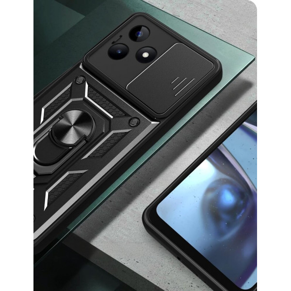 Чохол-накладка BeCover Military для Realme C63 Black (712178)