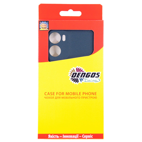 Чохол-накладка Dengos Carbon для Motorola Moto G05 Blue (DG-TPU-CRBN-247)