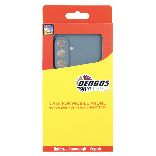 Чохол-накладка Dengos Carbon для Samsung Galaxy A17 Grey (DG-TPU-CRBN-237)