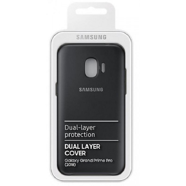 Чохол-накладка Samsung Dual Layer Cover для Samsung Galaxy J2 (2018) SM-J250 Black (EF-PJ250CBEGRU)