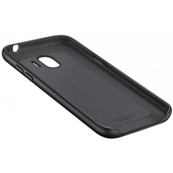 Чохол-накладка Samsung Dual Layer Cover для Samsung Galaxy J2 (2018) SM-J250 Black (EF-PJ250CBEGRU)