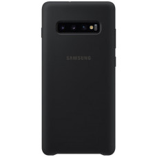 Чохол-накладка Samsung Silicone Cover для Samsung Galaxy S10+ SM-G975 Black (EF-PG975TBEGRU)