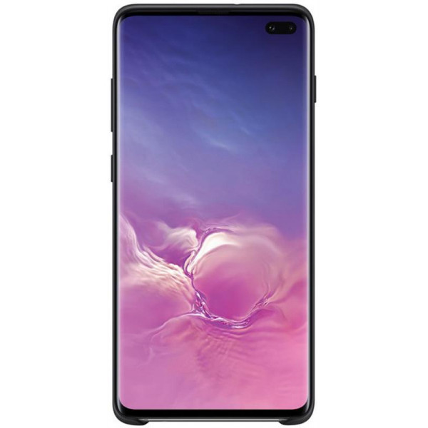 Чохол-накладка Samsung Silicone Cover для Samsung Galaxy S10+ SM-G975 Black (EF-PG975TBEGRU)