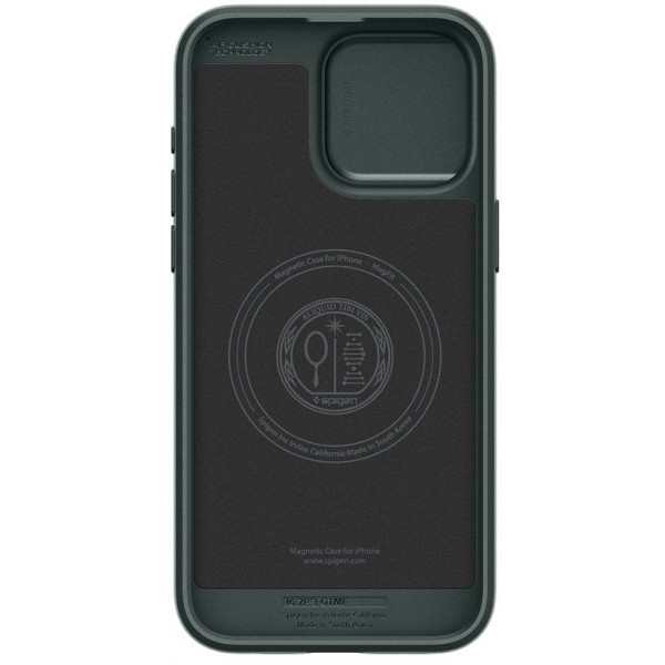 Чохол-накладка Spigen Optik Armor MagFit для Apple iPhone 15 Pro Max Abyss Green (ACS06600)