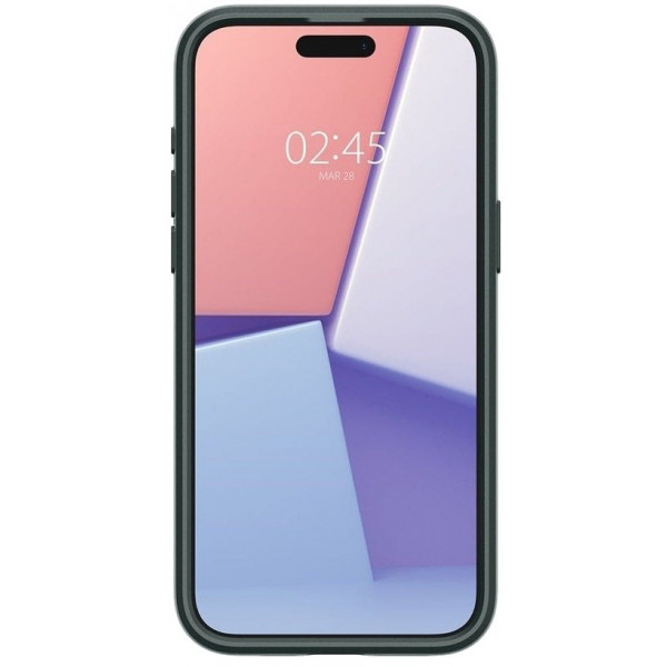 Чохол-накладка Spigen Optik Armor MagFit для Apple iPhone 15 Pro Max Abyss Green (ACS06600)