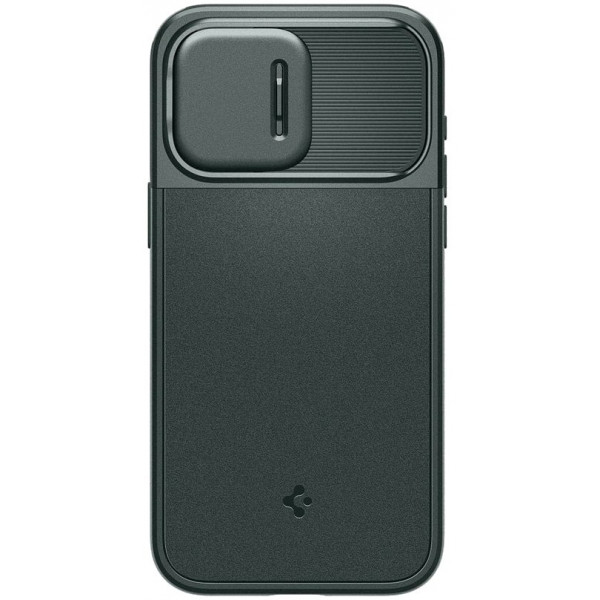 Чохол-накладка Spigen Optik Armor MagFit для Apple iPhone 15 Pro Max Abyss Green (ACS06600)