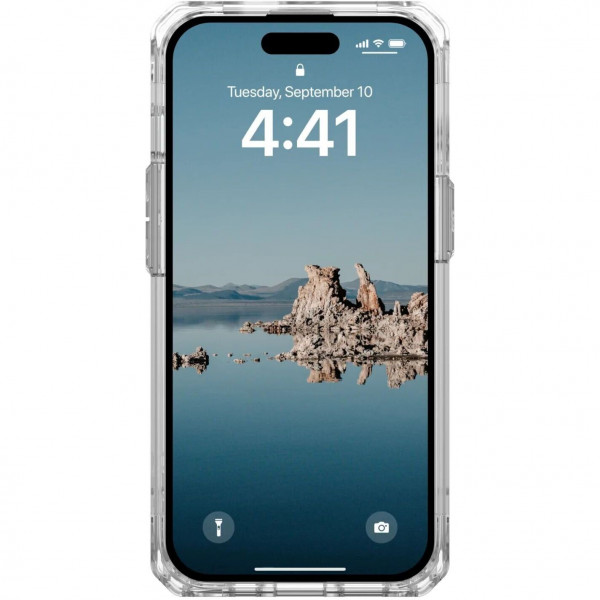 Чохол-накладка Urban Armor Gear Plyo Magsafe для Apple iPhone 15 Ice/Silver (114294114333)