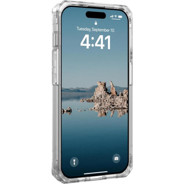 Чохол-накладка Urban Armor Gear Plyo Magsafe для Apple iPhone 15 Pro Ice/Gold (114286114381)