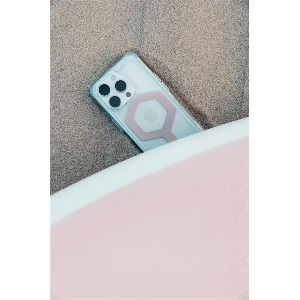 Чохол-накладка Urban Armor Gear Plyo Magsafe для Apple iPhone 15 Pro Ice/Gold (114286114381)