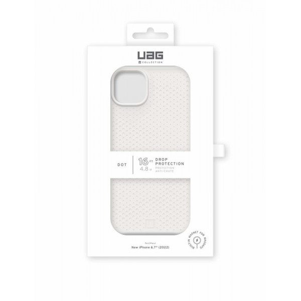 Чохол-накладка Urban Armor Gear U Dot Magsafe для Apple iPhone 14 Plus Marshmallow (114081313535)
