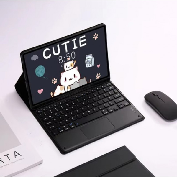 Чохол з бездротовою клавіатурою (TouchPad) BeCover для Apple iPad Air 13 (2024/2025) Black (712601)