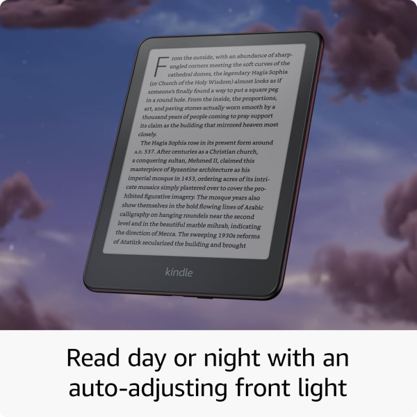 Електронна книга Amazon Kindle Paperwhite (12th Gen) Signature Edition (2024) SA569P 32GB Metallic Black_JP