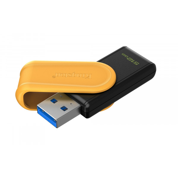 Флеш-накопичувач USB3.2 512GB Kingston DataTraveler Exodia S Black/Yellow (DTXS/512GB)