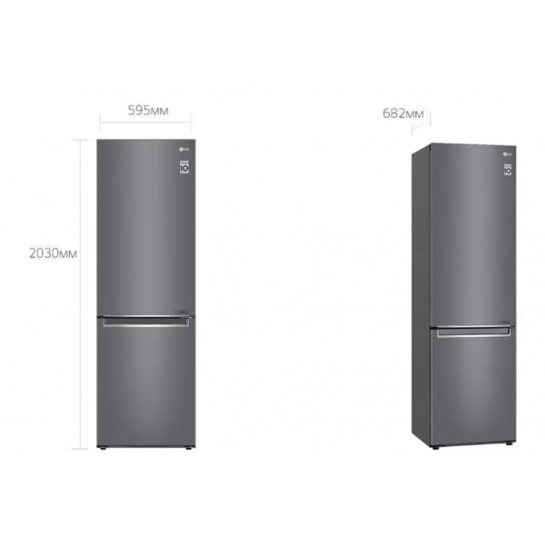 Холодильник LG GC-B509SLCL