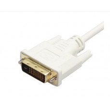 Кабель Atcom (9505) DVI-D - VGA, 1.8м, білий