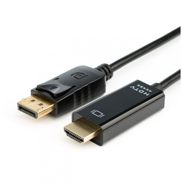 Кабель Atcom DisplayPort - HDMI (M/M), 3 м, Black (30100) пакет