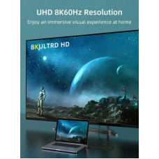 Кабель Cabletime DisplayPort - DisplayPort V 1.4 (M/M), 2 м Black (CD11L)