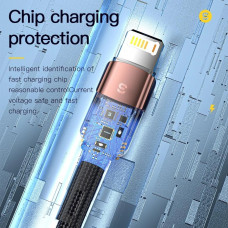 Кабель Essager Star USB - Ligthning (M/M), 1 м Black (EXCL-XC01)