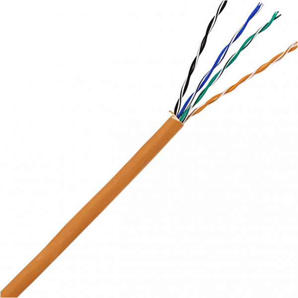 Кабель кручена пара OK-Net КПВонг-HFЕ-ВП (200) FTP, CAT5е, LSOH, 4х2х0.51, бухта 305м