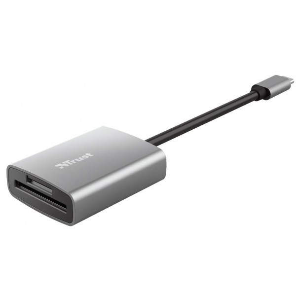 Кардрідер Trust Dalyx Aluminium USB Type-C Grey (24136)