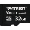 Карта пам`ятi MicroSDHC 32GB UHS-I/U3 Class 10 Patriot VX R90MB/s (PSF32GVX31MCH)