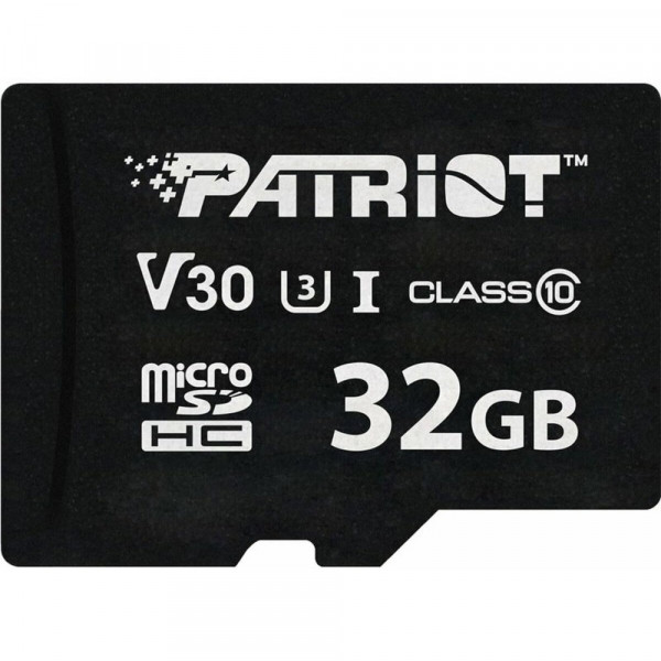 Карта пам`ятi MicroSDHC 32GB UHS-I/U3 Class 10 Patriot VX R90MB/s (PSF32GVX31MCH)