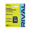 Карта пам`яті MicroSDXC 64GB UHS-I/U3 Class 10 Goodram RIVAL M2AA R170/W120MB/s + SD-adapter (GGSM2AA-0640R12)