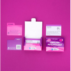 Картки для вивчення англійської мови English Student. English Psychology
