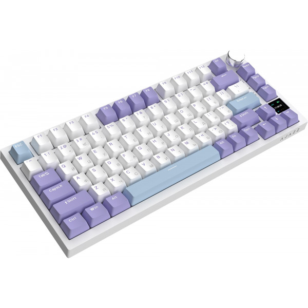 Клавіатура бездротова Ajazz AK820 Pro Gift Switch Purple (AK820PRO-G-PWB)